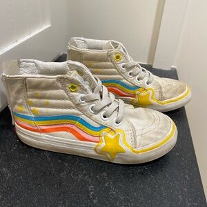 Vans Toddler Sk-8 Hi Zip Star Shoe